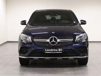 Begagnad Mercedes GLC250 AMG line 204 HK (150 kW) 2018 Mörkblå Sportkupé