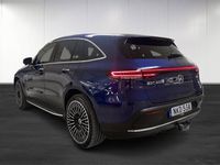 begagnad Mercedes EQC400 AMG/Drag/HUD/Burmester/Moms 2021 Blå