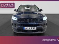 begagnad Jeep Compass 4xe 240hk Kamera Navi Skinn Rattvärme Carplay