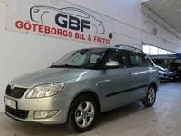 Begagnad Skoda Fabia Elegance 86 HK (63 kW) 2012 Ljusgrön Kombi
