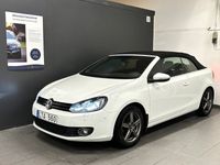 begagnad VW Golf Cabriolet 1.4 TSI Svensksåld/Premium /122hk