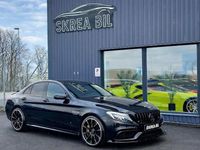 Begagnad Mercedes C63S AMG AMG 517 HK (380 kW) 2018 Svart Sedan