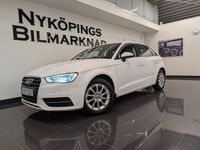 Begagnad Audi A3 Attraction 150 HK (110 kW) 2016 Vit Sedan
