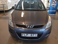 Begagnad Hyundai i20 Select 78 HK (57 kW) 2010 Mörkgrå Halvkombi