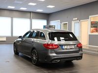 begagnad Mercedes C220 T d 9G-Tronic AMG Panorama Drag 2 Ägare