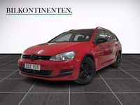 Begagnad VW Golf VII 105 HK (77 kW) 2014 Röd Kombi