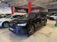 Begagnad Audi Q7 S-Line 272 HK (200 kW) 2016 Svart metallic pärleffekt SUV