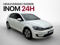 Begagnad VW e-Golf 100 kW (136 HK) 2018 Vit Halvkombi