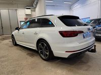 Begagnad Audi A4 S-Line 190 HK (139 kW) 2017 Vit Kombi