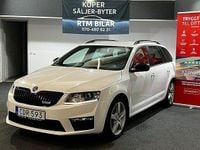 Begagnad Skoda Octavia RS 184 HK (135 kW) 2014 Vit Halvkombi