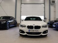 begagnad BMW 116 d M Sport Eu6 P-Sensorer Adaptiv Rattvärme 116hk