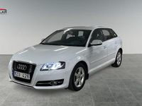 Begagnad Audi A3 140 HK (102 kW) 2012 Vit Halvkombi