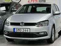 begagnad VW Polo 5 D 1.2 TSI Manuell, 90hk, 2017 lågmil S & V