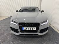 begagnad Audi RS7 4.0TFSI V8 Q Keramiska| B&O| Taklucka| HUD| 560HK