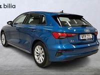 Begagnad Audi A3 Proline 151 HK (111 kW) 2023 Blå Sedan