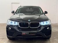 Begagnad BMW X4 Advantage 190 HK (139 kW) 2017 Svart SUV