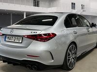 Begagnad Mercedes C43 AMG Premium Plus 408 HK (300 kW) 2023 Hightech silver metallic Sedan