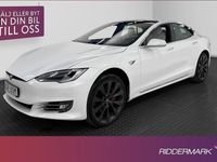 begagnad Tesla Model S Performance Svensksåld Luftfjädring FSD 2020, Sedan