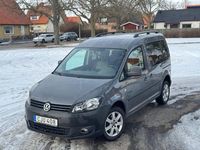 Begagnad VW Caddy 102 HK (75 kW) 2010 Mörkgrå Minibuss