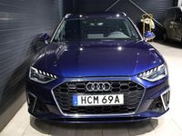 Begagnad Audi A4 S-Line 190 HK (139 kW) 2020 Blå Kombi