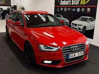 Begagnad Audi A4 S-Line 170 HK (125 kW) 2012 Röd Kombi