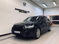 Begagnad Audi Q7 S-Line 272 HK (200 kW) 2017 Svart SUV