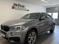 begagnad BMW X6 xDrive 30d M-Sport/Nyservad/Värmare/Drag/GPS/LED/Skinn