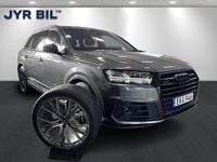 Begagnad Audi Q7 S-Line 272 HK (200 kW) 2018 Grå SUV
