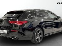 Begagnad Mercedes CLA250e Shooting Brake AMG line 2023 Svart Kombi
