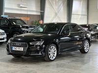 Begagnad Audi A4 190 HK (139 kW) 2018 Svart Sedan