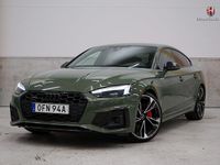 Begagnad Audi A5 Sportback S-Line 265 HK (194 kW) 2022 Grön Halvkombi
