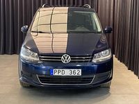 Begagnad VW Sharan 140 HK (102 kW) 2012 Blå Minibuss