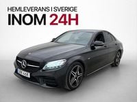 Begagnad Mercedes C220 AMG 194 HK (142 kW) 2020 Svart Sedan