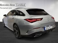 Begagnad Mercedes CLA200 Shooting Brake AMG Line Premium 163 HK (119 kW) 2024 Silver Kombi