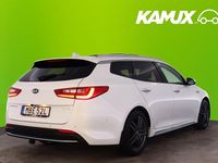 Begagnad Kia Optima Plus 205 HK (150 kW) 2020 Vit Kombi