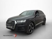 Begagnad Audi Q7 S-Line 272 HK (200 kW) 2018 Svart SUV