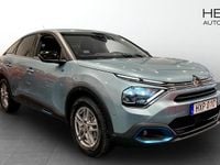 Begagnad Citroën e-C4 Shine 100 kW (136 HK) 2022 Blå Halvkombi