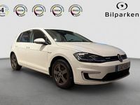 Begagnad VW e-Golf 100 kW (136 HK) 2017 Vit Halvkombi