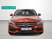 Begagnad Mercedes C220 Avantgarde 170 HK (125 kW) 2016 Röd Kombi