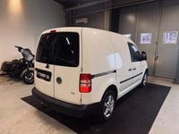 Begagnad VW Caddy 75 HK (55 kW) 2015 Vit Minibuss
