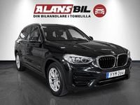 Begagnad BMW X3 Advantage 191 HK (140 kW) 2017 Svart SUV