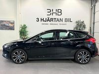 Begagnad Ford Focus Titanium 101 HK (74 kW) 2018 Svart Halvkombi