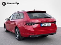 begagnad Skoda Superb Combi Sportline iV 218hk