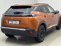 Begagnad Peugeot e-2008 100 kW (136 HK) 2022 Orange SUV