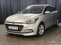 Begagnad Hyundai i20 Comfort 84 HK (61 kW) 2018 Silver Halvkombi