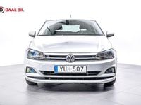 Begagnad VW Polo Comfortline 95 HK (69 kW) 2018 Silver Halvkombi