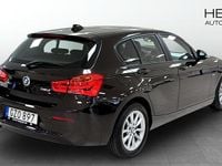 Begagnad BMW 118 Sport Line 150 HK (110 kW) 2016 Brun Halvkombi