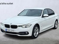 Begagnad BMW 330 Sport Line 252 HK (185 kW) 2017 Vit Sedan