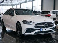 Begagnad Mercedes C300 AMG line 313 HK (230 kW) 2023 Vit