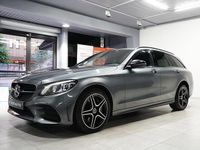 Begagnad Mercedes C300e AMG line 306 HK (225 kW) 2020 Grå Kombi